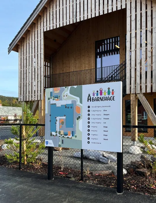 Å barnehage